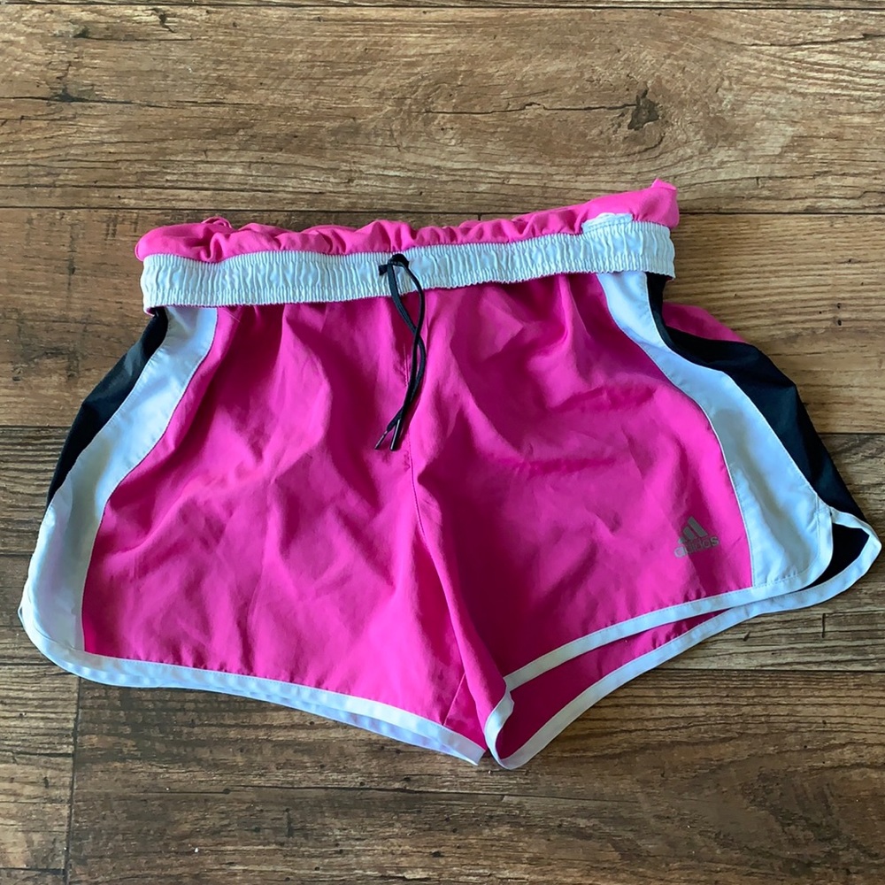 Adidas Hot Pink Running Shorts